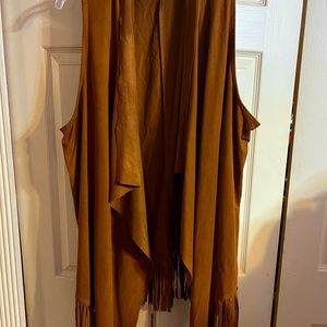 French laundry bolero jacket with fringes